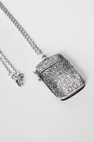 LONG TEXTURED BOX NECKLACE KATE MOSS X ZARA