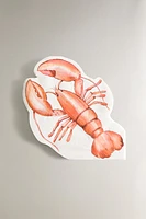 LOT 20 SERVIETTES DE TABLE PAPIER LANGOUSTE