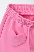 HEART POCKET INTERLOCK SHORTS