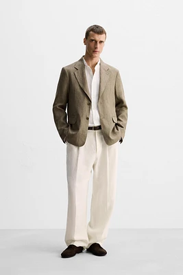 LIMITED EDITION 100% LINEN SUIT BLAZER
