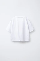 T-SHIRT À INSCRIPTION IMPRIMÉE