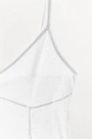 STRAPPY TOP WITH SEAMS