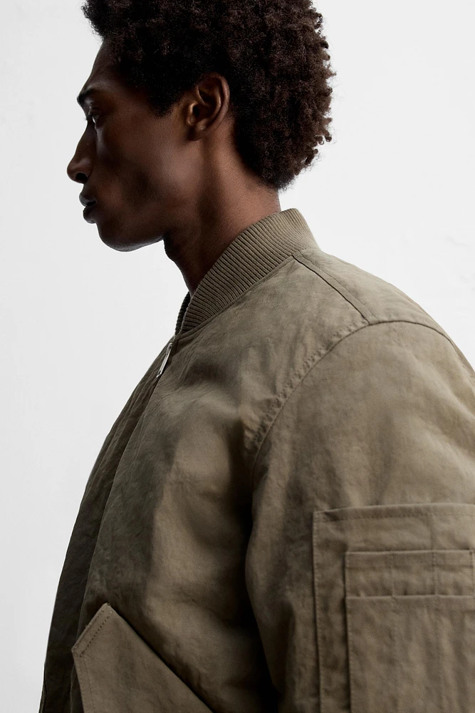 PADDED BOMBER JACKET