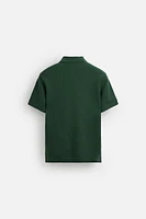 QUARTER ZIP POLO