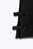 LEGGING STRETCH FLARE AVEC LACETS