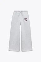 PANTALON EN MOLLETON HARVARD UNIVERSITY