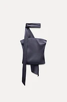 SATIN FOULARD TOP