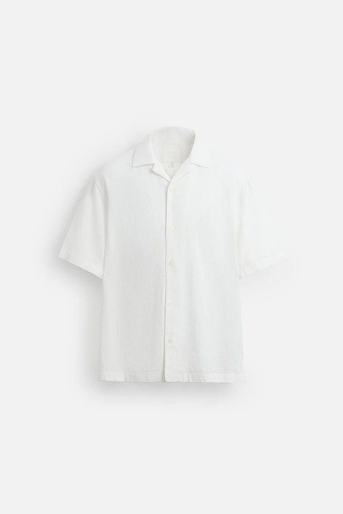 JACQUARD STRIPED SHIRT