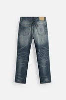 STRAIGHT ANKLE FIT JEANS