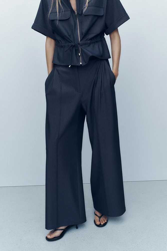 CHEMISE SAFARI LACET