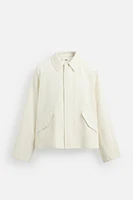 BLOUSON COTON - LIN ÉDITION LIMITÉE