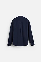 WRINKLED LOOK SHIRT