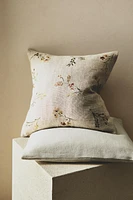 HOUSSE DE COUSSIN FLEURS