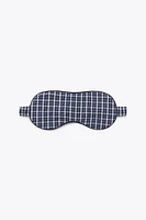PLAID EYE MASK