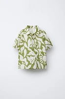 LEAF PRINT SHIRT