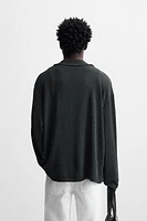 CHEMISE RELAXED FIT STRUCTURÉE