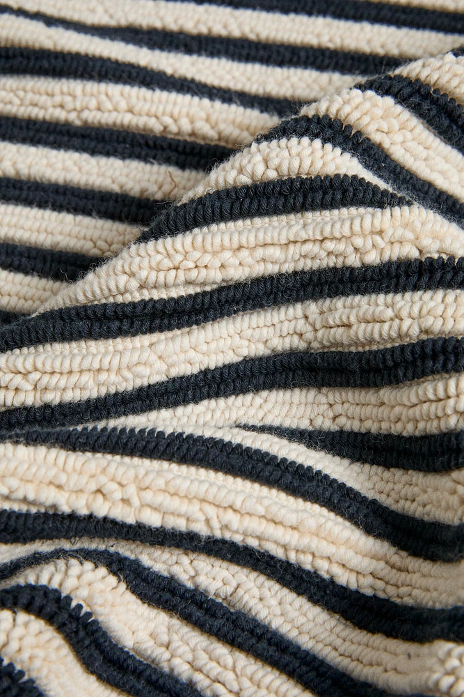 COLORED STRIPE BATH MAT