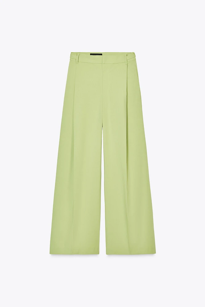 PANTALON DE COSTUME À PASSANTS