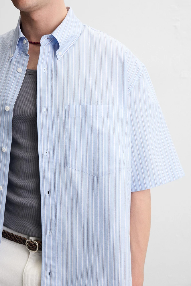 CHEMISE À RAYURES