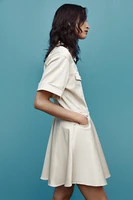 ROBE COURTE ÉVASÉE