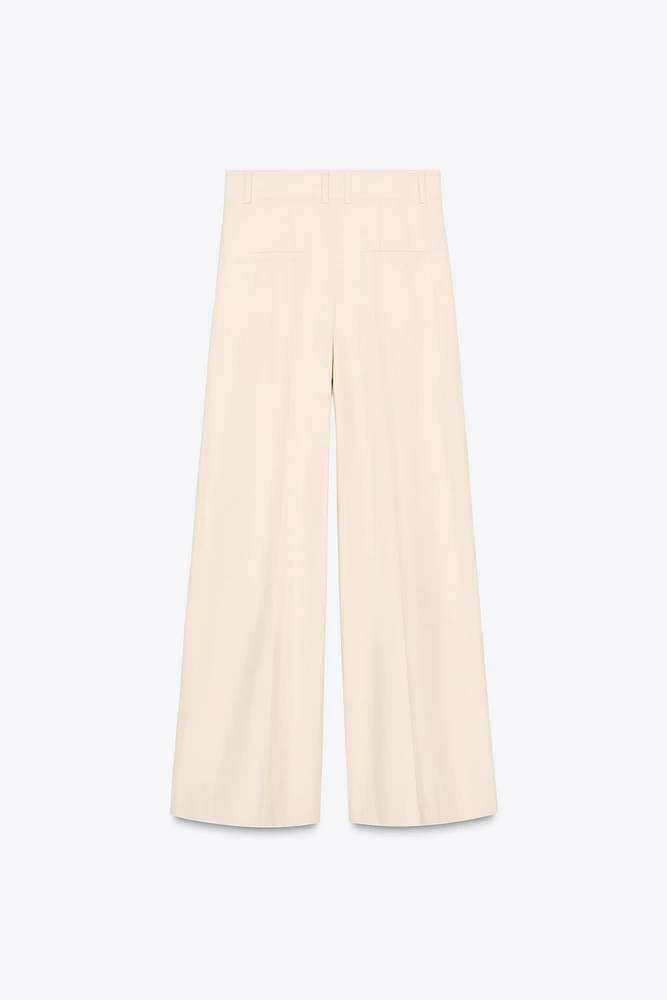 PANTALON À PINCES COLLECTION ZW