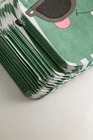 SERVIETTES DE TABLE PAPIER ENFANTS CROCODILE (LOT DE 20)