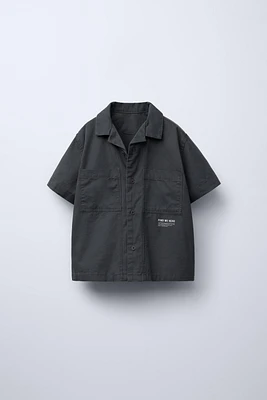 TECHNICAL TEXT SHIRT