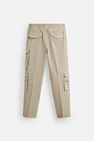POCKET DENIM CARGO PANTS