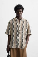 WAVY TEXTURED SHIRT