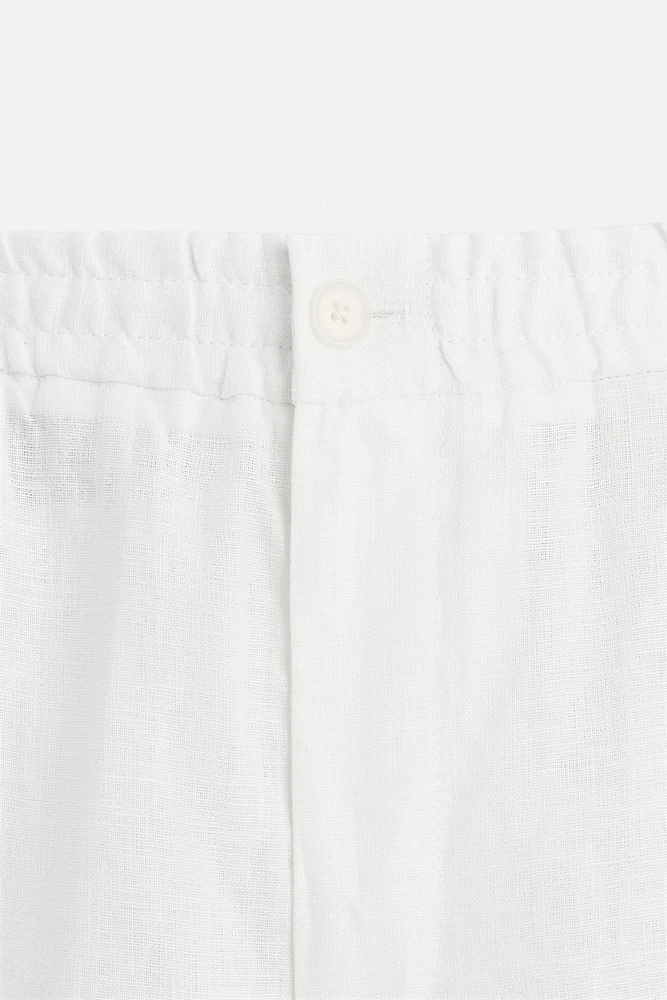 PANTALON DE COSTUME 100 % LIN