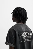 WASHED PATCH T-SHIRT