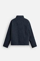 REGULAR FIT ZIPPERED JACKET