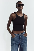 RIB CROP TOP