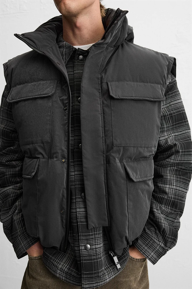 WATER REPELLENT PUFFER VEST