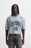 T-SHIRT STRUCTURÉ VARSITY