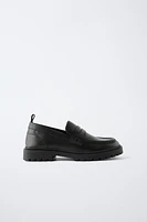 CHAUSSURES D'ÉCOLIER EN CUIR