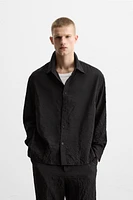 WRINKLED LOOK SHIRT