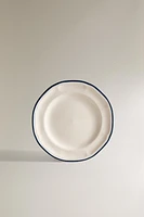 SIDE PLATE WITH CONTRAST RIM