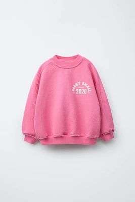 BOBBY SMALL © TEXT SWEATSHIRT