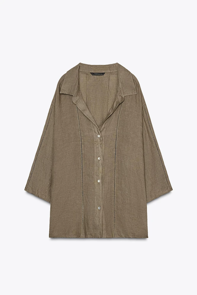 CHEMISE 100 % LIN COLLECTION ZW