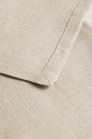 LOT SERVIETTES LIN COULEUR UNIE (LOT DE 2)