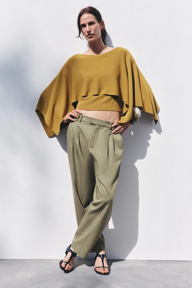 PANTALON À PINCES COLLECTION ZW