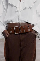 BLOUSE FLUIDE À VOLANTS