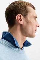 CASHMERE AND WOOL SWEATER