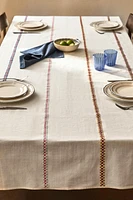 NAPPE COTON BRODERIE MULTICOLORE