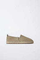 ESPADRILLES EN CUIR