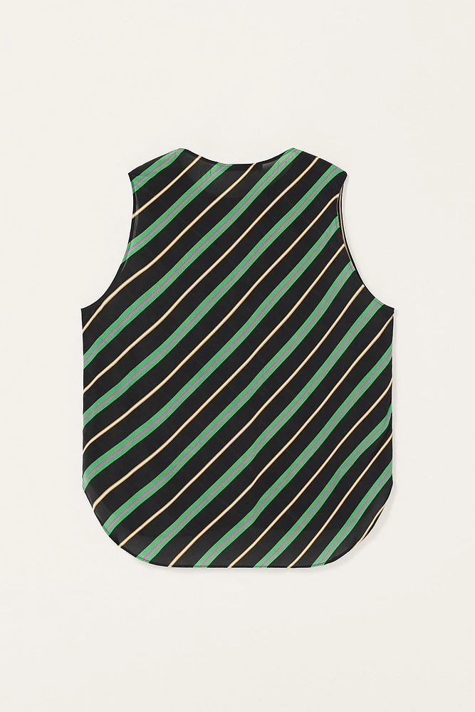 CHEMISE TANK À RAYURES ÉDITION LIMITÉE