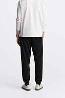 WASHED JOGGER WAIST PANTS