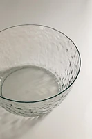 ACRYLIC TEXTURED SALAD BOWL