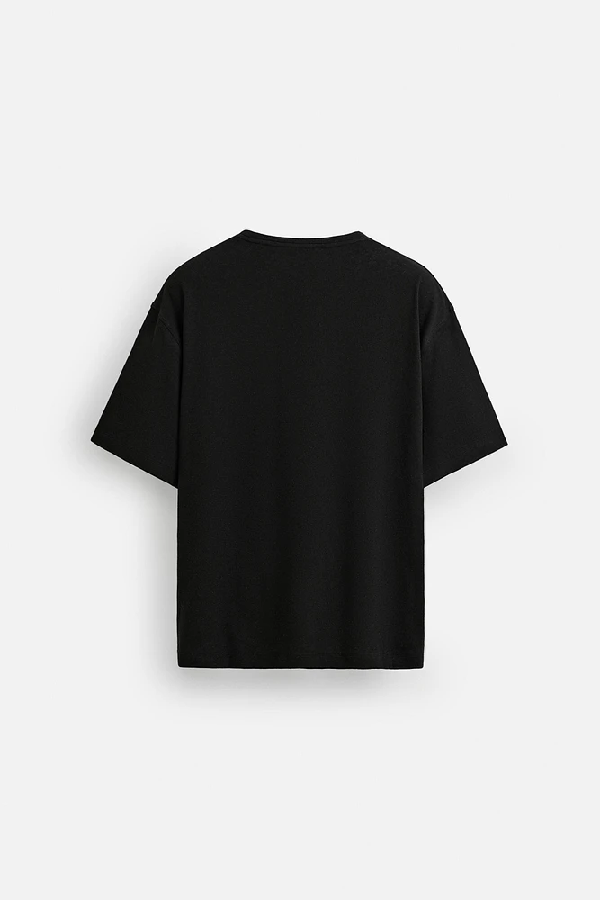 COTTON - LINEN T-SHIRT
